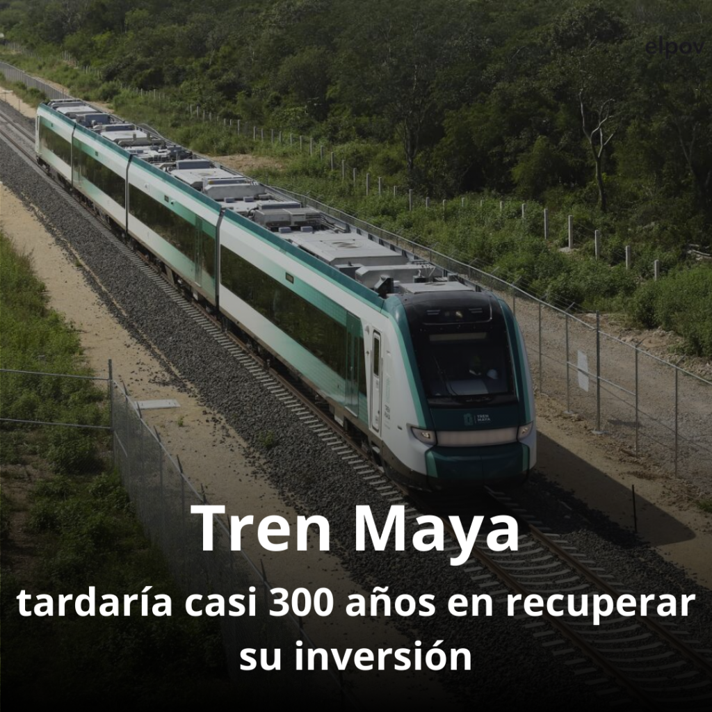 El Tren Maya tardaría casi 300 años en recuperar su inversión, ¿progreso o un boleto al déficit eterno?